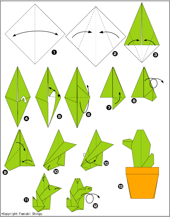 Модульное оригами самолет (видео схема сборки) для начинающих