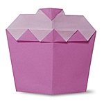 Схема оригами торт