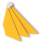 Оригами банан