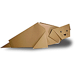Оригами тюлень